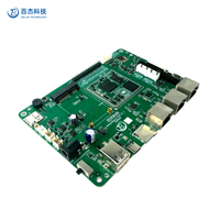 Controlador PLC HelperBoard T153, Placa de Control Industrial, Placa de Desarrollo Integrada, Buildroot+QT con CAN FD para Sistemas de Automatización