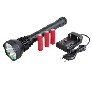 Lampe de poche puissante <span class=keywords><strong>MACWAY</strong></span> à lumière LED, 12000 lumens, USB Rechargeable en alliage d'aluminium, nouvel arrivage - Product Image 5