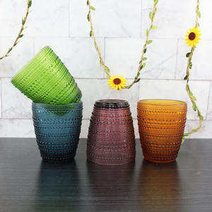 Vasos <span class=keywords><strong>de</strong></span> colores para bebidas, vasos <span class=keywords><strong>de</strong></span> vidrio para <span class=keywords><strong>agua</strong></span>, zumo, leche, 4 unidades, superventas en <span class=keywords><strong>Amazon</strong></span>, 2023 - Product Image 2