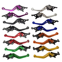 Levier de frein à double disque réglable pour moto, accessoires de modification pour scooters et vélos électriques D7YA GY6, pièces modifiées