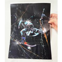 Autocollant de logo personnalisé en vinyle thermocollant pour vêtements, impression par transfert thermique, lavable, sans étiquette, haute élasticité, 39x54cm, vente en gros