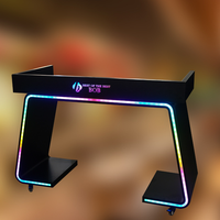 Écran d'affichage à LED de table de cabine de DJ d'installation rapide portative d'intérieur d'OEM Écran numérique créatif personnalisé pour l'événement d'étape