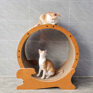 Rascador para Gatos con Rodillo Tipo Cinta de Correr, Diseño Moderno y Duradero para Ejercicio y Juego de Gatos en Interiores - Product Image 4