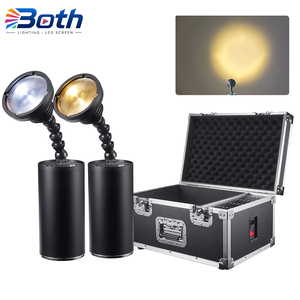 Compact 10W <b>LED</b> Pinspot <b>Light</b> Battery Wireless <b>Mini</b> Spot for Karaoke Pub Disco Wedding - Product Image 1