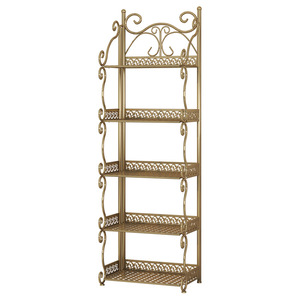 Estante de Almacenamiento Multicapa de Hierro <span class=keywords><strong>para</strong></span> Baño, Estante Plegable <span class=keywords><strong>para</strong></span> <span class=keywords><strong>Cocina</strong></span>, Organizador <span class=keywords><strong>para</strong></span> Lavabo - Product Image 5