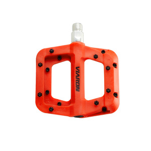 Pedales de Bicicleta Viron, de Nailon Compuesto Antideslizante, para Bicicleta de Montaña, Color Rojo - Product Image 1