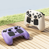 Tutup Joystick Silikon & Casing Pelindung untuk Pengontrol Steam, Pegangan Jempol Anti-Selip, Penutup Gamepad, Aksesoris Cangkang