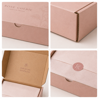 Boîtes d'expédition en carton ondulé extra-rigides à 3 couches personnalisées pour vêtements, cosmétiques, promotion e-commerce, emballage d'expédition