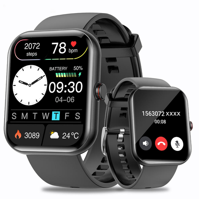 A221 BT Call Smart Watch 2023 1.91inch AI Voice Sport Watch Fitness Tracker Waterproof for Men Women Android IPS