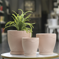 Pot de fleurs en céramique pour la décoration de la maison, pot de fleurs d'intérieur, pot de fleurs pas cher pour le jardin
