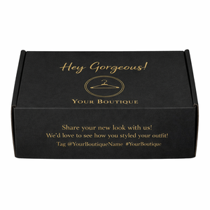 Caja de embalaje para envíos de ropa para marcas en línea, caja de cartón corrugado tipo E, plegable y personalizada. - Product Image 3