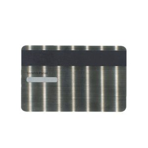 Tarjeta en blanco de metal NFC grabada con láser Tarjeta RFID imprimible y regrabable para pagos de membresía comercial y aplicaciones hoteleras - Product Image 5