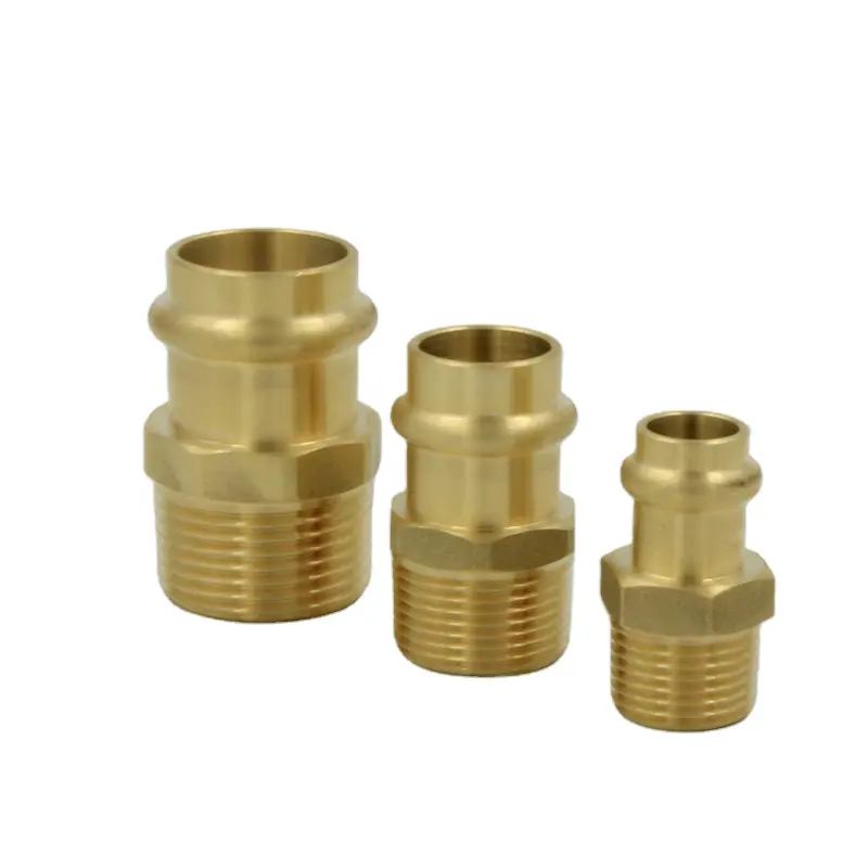 copper brass press male coupling tee reducer 90 degree elbow 45 degree elbow AS3688, Watermark pipe fittings