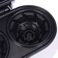 Anbolife NOUVEAU Gaufrier Électrique Double 1,5 L pour Petits Déjeuners et Collations, Machine à Gaufres aux Œufs, Usage Domestique