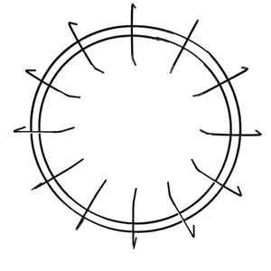 Forme de couronne de Style pince de haute qualité, anneaux de serrage à Double Rail, bonbonnière