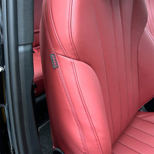 Coussin et housse de siège de voiture de sport en cuir de luxe sur mesure pour Audi A4/A6/A3/Q5 toutes saisons - Product Image 4