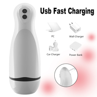 Automatischer Starker Motor APP-Steuerung Dynamische Stimulation 10 Vibrationsmodi Männlicher Masturbator für Männlichen Orgasmus