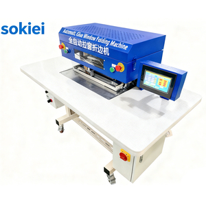 Nueva Máquina Automática de Pegado y Plegado de Ventanas Sokiei de Alta Calidad con Función de Dobladillo, 220V 900W, 1 Año de Garantía, 200kg - Product Image 2