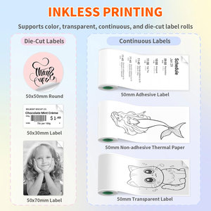 Impresora Térmica B23 en Oferta, <span class=keywords><strong>Mini</strong></span> Impresora de Bolsillo para Fotos y Recibos, Portátil, sin Tinta, en Stock - Product Image 5