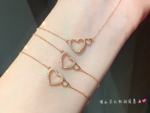 Xinfly Custom 18K Solid Gold Luxury Bridal Jewelry Set Heart Shape Natural Diamond for Weddings Parties Classic for Gifts - Product Image 1