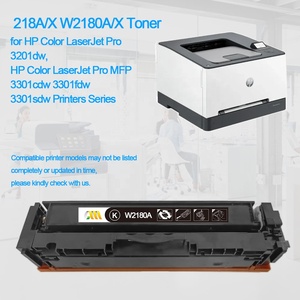 Cartucho de tóner compatible con HP 218A para impresora HP Color LaserJet Pro 3201dw MFP 3301 serie W2180A -W2183A cartucho de tóner - Product Image 4