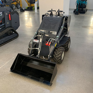 Gratis verzending 900kg Mini Crawler Skid Steer Loader Stand-On Aanbouwdelen China's Dingo Wiellader Motor Hoge Lastmoment - Product Image 2