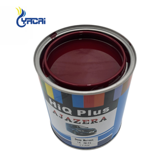 1K Autolak Basislak 1169 Diep Maroon Auto Vloeibare Coating Polyurethaan Hars voor Klassieke Auto Restauratie & Showauto's - Product Image 2