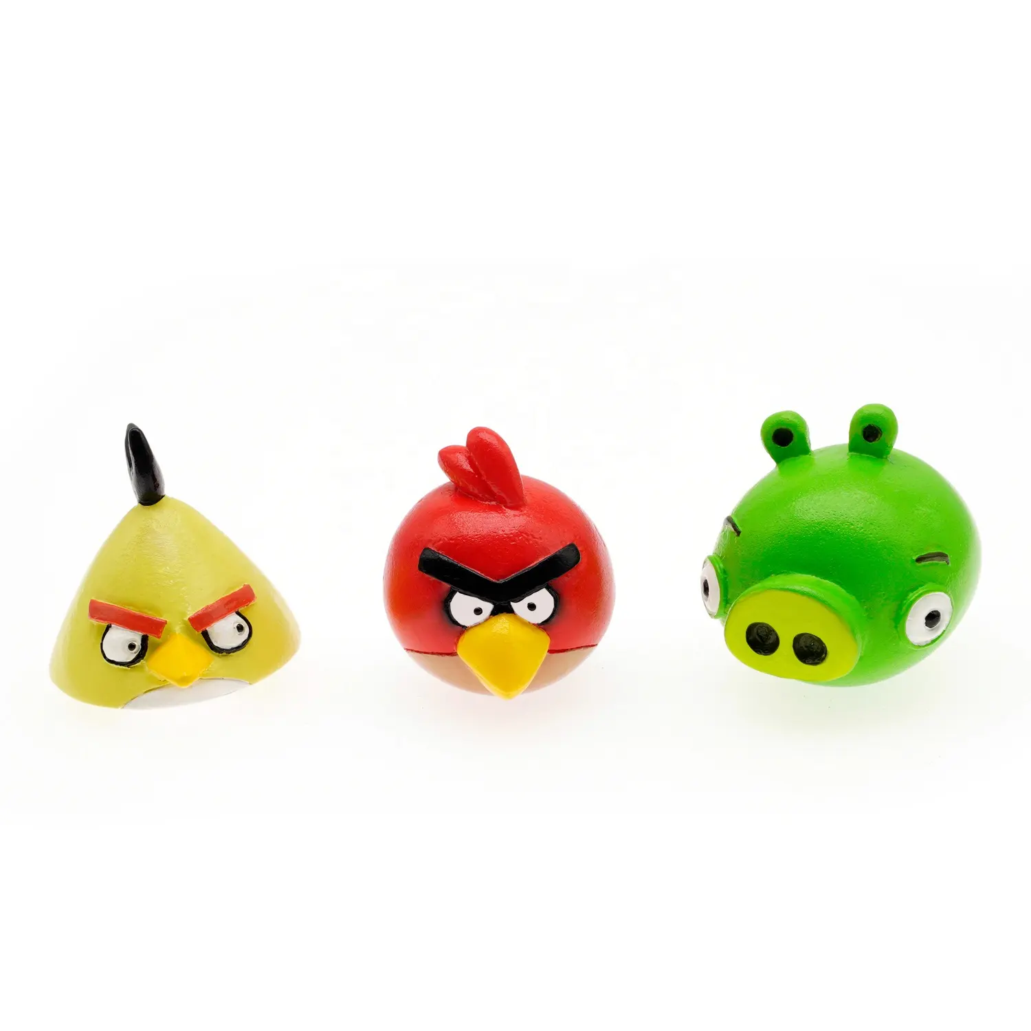 Dihua Oem Angry Pig Bird Action Figure Hewan Mini Figure Pembuat Permainan Kustom PVC Action Figure Toy Set //