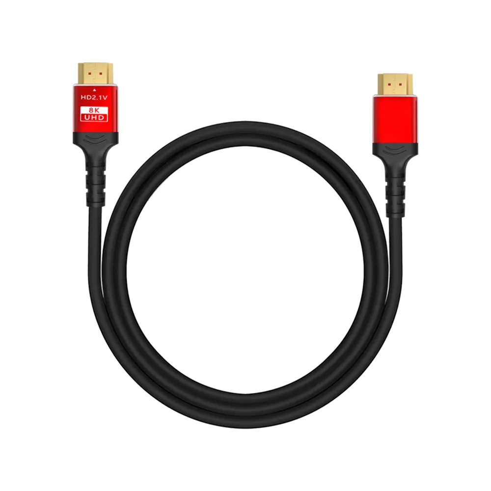 Cabo HDMI 2.1 de fibra óptica de alta velocidade Ultra HD 8K 60Hz 4K 120Hz Cable HDMI de vídeo móvel personalizado para telefone TV computador PC