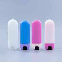 Tube vide portable en plastique ABS torsadé avec bouchon à vis pour bâton de parfum solide 5G, baume parfumé et baume déodorant corporel