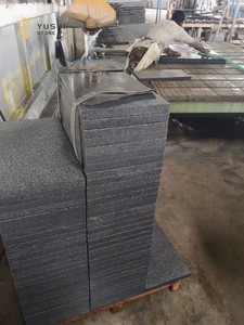 YUSHI Modern Design Cambodian Black <strong>Granite</strong> Tile Polished Seam Stone Partition <strong>Granite</strong> <strong>Slab</strong> for Villa Hotel Decoration - Product Image 2