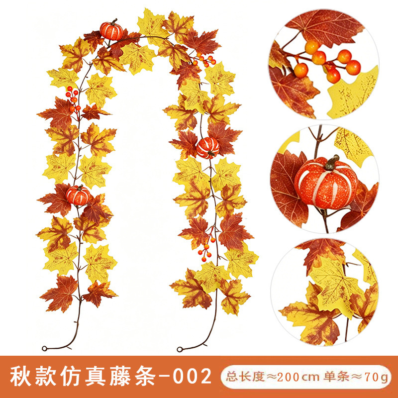 21 ไม้เท้าหวายจำลองสำหรับฤดูใบไม้ร่วง - 02