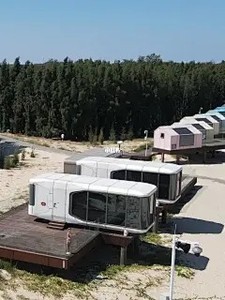 Case Prefabbricate di Alta Qualità con Design Architettonico a Capsula Spaziale per Vendita all'Ingrosso - Product Image 4