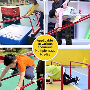 Barras Paralelas para Gateo Infantil, Equipo Profesional <span class=keywords><strong>de</strong></span> Gimnasia para Niños, Soporte <span class=keywords><strong>de</strong></span> Acero para Flexiones y Entrenamiento - Product Image 6