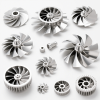 OEM personnalisé 5 axes usinage CNC personnalisé Alu 7075 acier inoxydable titane turbine à eau pompe centrifuge lames de roue