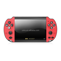 Konsol Game Genggam Mini Retro X7 8GB Layar HD 4,3 Inci, Konsol Permainan Saku, PC Genggam