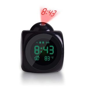 Mini Reloj <span class=keywords><strong>Despertador</strong></span> con Proyección Digital, Proyector Digital Inteligente, Reloj <span class=keywords><strong>Despertador</strong></span> Parlante - Product Image 6