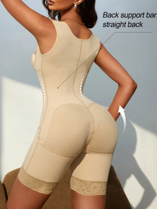 Faja Moldeadora Colombiana para Mujer, de Poliamida, Firme, Elegante, de Alta Compresión, Compresión Abdominal, Levantamiento de Cadera, Caderas Amplias - Product Image 2