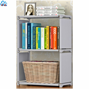 Estantería Mágica de Plástico PP para Bricolaje, 8 Cubos, Estantería de Esquina, Pequeñas Estanterías Cúbicas Blancas - Product Image 2