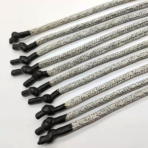 Custom <strong>Round</strong> Drawstring Silicone Plastic Tips Ends Hoodie <strong>String</strong> Pull Draw Cords - Product Image 6