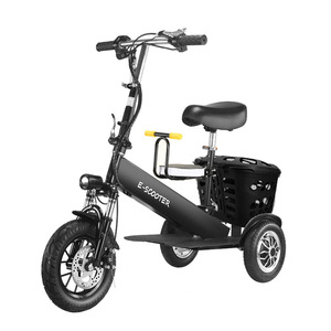 Tricycle <span class=keywords><strong>électrique</strong></span> pliable portable XFY Mini 12 pouces léger avec batterie au lithium, moteur 500W, autonomie 40-60 km pour adultes - Product Image 1