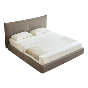 आधुनिक न्यूनतम संपीड़न नरम बिस्तर धातु फ्रेम स्पंज फोम कुशन रानी राजा आकार पर्यावरण के अनुकूल टिकाऊ हटाने योग्य कवर - Product Image 5