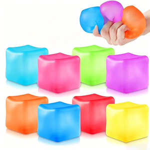 <span class=keywords><strong>Jouet</strong></span> sensoriel anti-stress Premium Needoh Nice Cube, cube de glace en maltose, TPR souple, <span class=keywords><strong>jouet</strong></span> de décompression pour enfants et adultes - Product Image 4