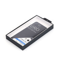 Boîte d'emballage de produits électroniques à fenêtre transparente avec logo personnalisé petit étui de téléphone portable en plastique transparent bon marché électronique grand public