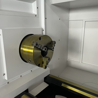 Tour à métaux CNC CK6180, système de commande CNC ouvert, banc en fonte trempée, pour la production d'arbres et de brides en acier, fer et métaux non ferreux