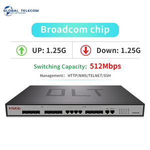 ขายดี OLT 8 พอร์ต Gepon Epon Gpon FTTH 19 นิ้ว 1U พร้อมพอร์ตอัปลิงค์ 4*10G 8*10G SFP+ HSGQ OLT - Product Image 5
