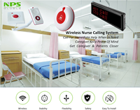 Boutons d'appel d'urgence personnels sans fil, système de téléavertisseur pour les soignant, bouton d'appel pour les personnes âgées, bouton d'appel pour les infirmières