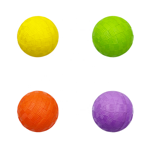 Biểu tượng tùy chỉnh OEM ODM các loại màu sắc 2.5 inch 5 inch 65mm 130mm sân chơi quả bóng cao su - Product Image 3