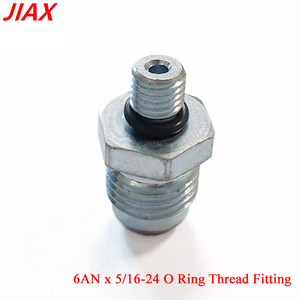 Nuevo Adaptador de Puerto de Retorno de Aceite/Spittier con Rosca de Anillo de Sellado de 6AN X 5/16-24, Repuesto para Ford Mopar <span class=keywords><strong>Hydroboost</strong></span> - Product Image 2