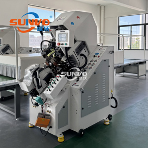 Reacondicionamiento de marca ChengFeng, completamente automático, Control de memoria de computadora, máquina de 9 pinzas, máquina duradera con pegamento - Product Image 6